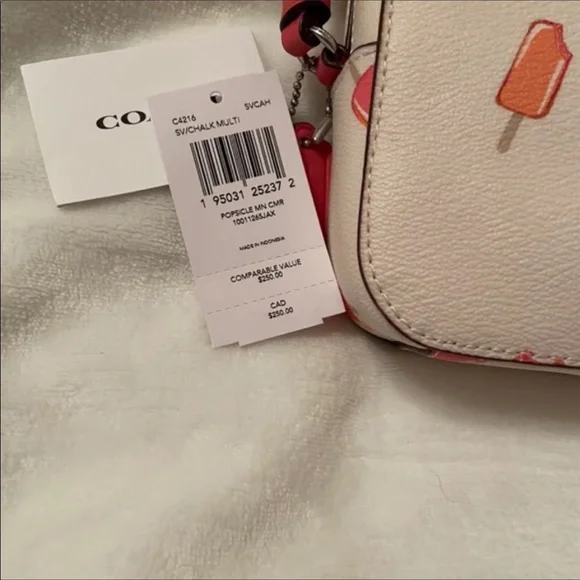 COACH Mini Camera Bag With Popsicle Print